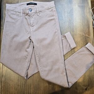 J Brand Anya Cuffed Crop Peach Whip 25